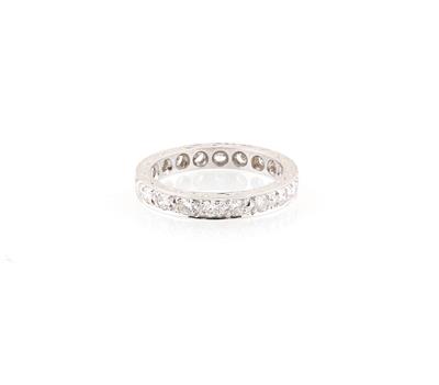 Brillant Memoryring zus. 0,91 ct - Schmuck