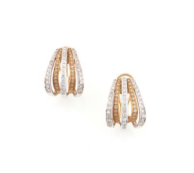 Brillant Ohrclips zus. ca. 1,50 ct - Gioielli