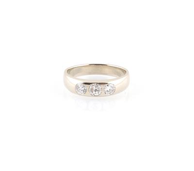 Brillantring zus. ca. 0,77 ct - Jewellery