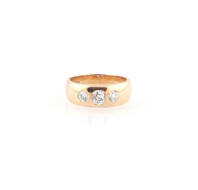 Diamantring zus. ca. 0,75 ct - Klenoty