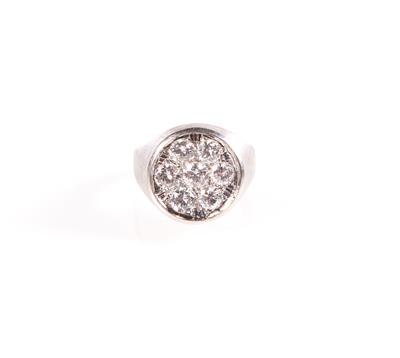 Brillantring zus. ca. 1,50 ct - Klenoty