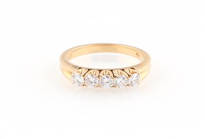 Brillant Damenring zus. ca. 0,60 ct - Schmuck