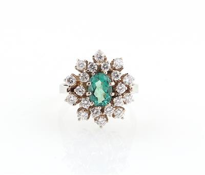 Brillant Damenring zus. ca. 1,00 ct - Schmuck