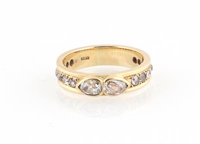 Diamant Ring zus. ca. 0,65 ct - Klenoty