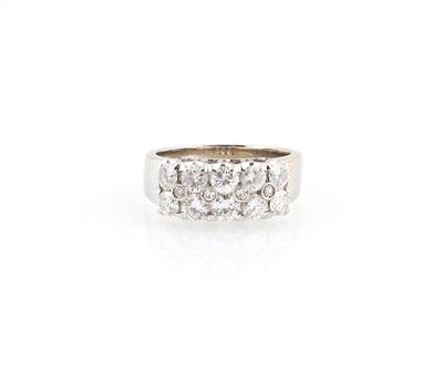 Brillant Diamantring zus. ca. 1,25 ct - Klenoty