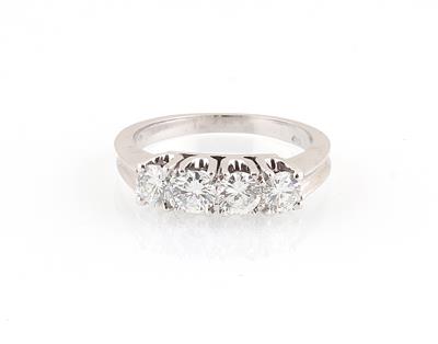 Brillantring zus. ca. 0,90 ct - Schmuck