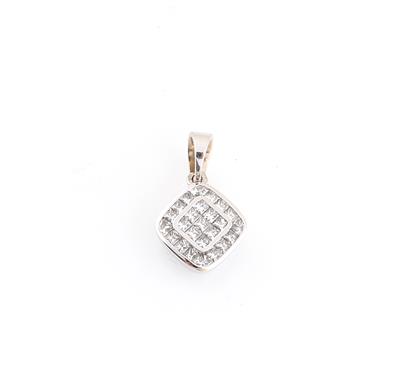 Diamantanhänger zus. ca. 0,55 ct - Jewellery