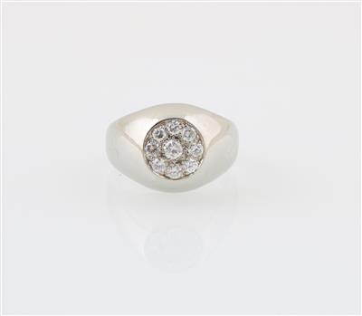 Brillantring zus. ca.0,50 ct - Klenoty