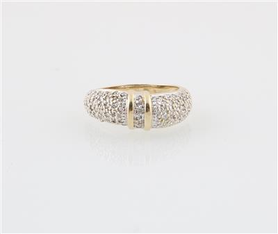 Diamantring zus. ca. 0,70 ct - Schmuck