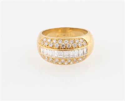 Diamantring zus. ca. 1,05 ct - Schmuck