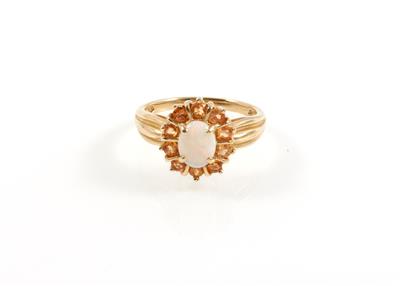 Opal Citrinring - Gioielli