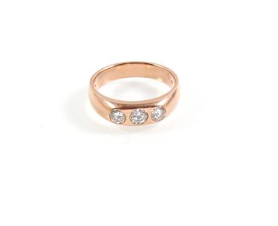 Brillantring zus. ca. 0,75 ct - Schmuck Onlineauktion