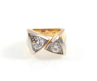 Diamantring zus. ca. 2,35 ct - Jewellery