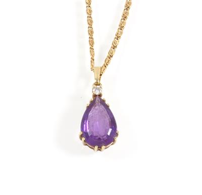 Amethystanhänger - Schmuck Onlineauktion