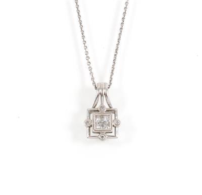 Diamantanhänger zus. ca. 0,25 ct - Klenoty