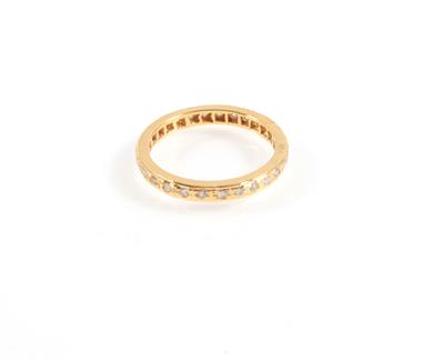 Brillant Memoryring zus. 0,33 ct - Gioielli