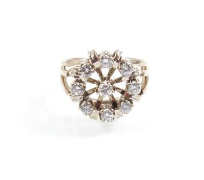 Brillantring zus. ca. 0,60 ct - Schmuck Onlineauktion