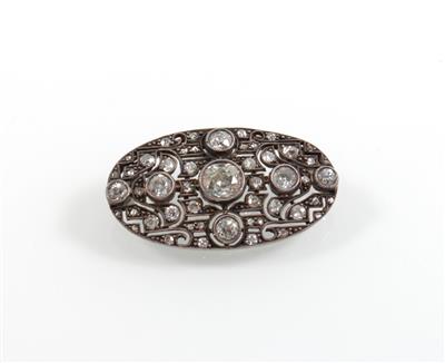 Diamantbrosche zus. ca. 2,20 ct - Jewellery