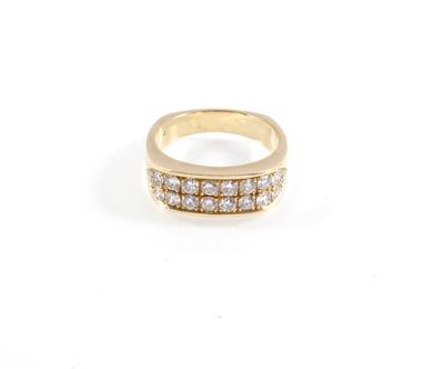 Brillantdamenring zus. ca. 1,10 ct - Schmuck Onlineauktion