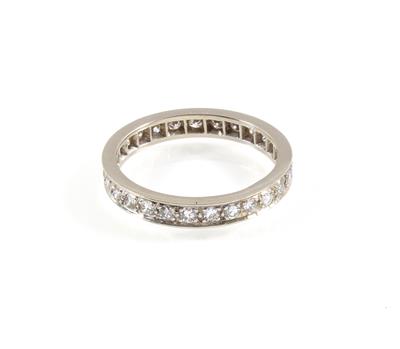 Brillantmemoryring zus. ca. 0,90 ct - Jewellery