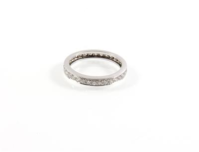 Brillantmemoryring zus. ca. 1,10 ct - Jewellery