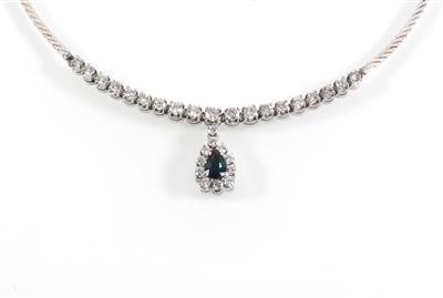 Brillantcollier zus 1,51 ct - Jewellery