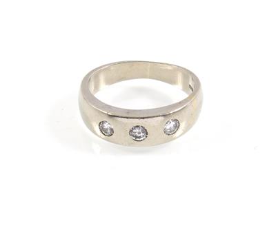 Brillantring zus. ca. 0,45 ct - Schmuck Onlineauktion