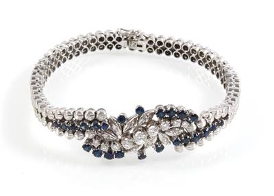 Diamant Saphirarmkette - Jewellery
