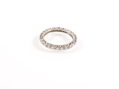 Brillant Memoryring zus. ca. 0,80 ct - Klenoty