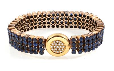 Saphir Brillantarmband - Gioielli