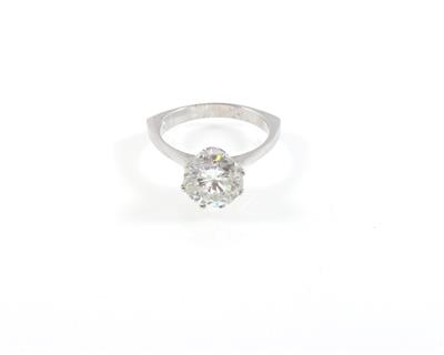 Brillantsolitär ca. 3,10 ct - Schmuck Onlineauktion