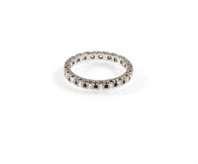 Brillant Memoryring zus. ca. 1 ct - Jewellery