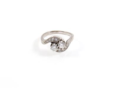 Brillantring zus. ca. 1,20 ct - Klenoty