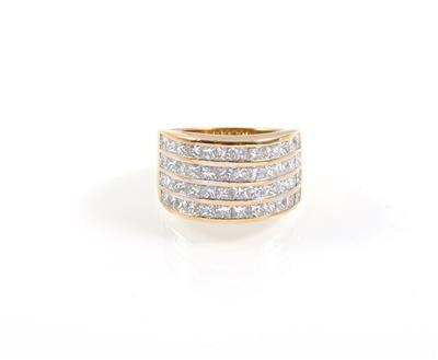 Diamantdamenring zus. ca. 2,60 ct - Jewellery