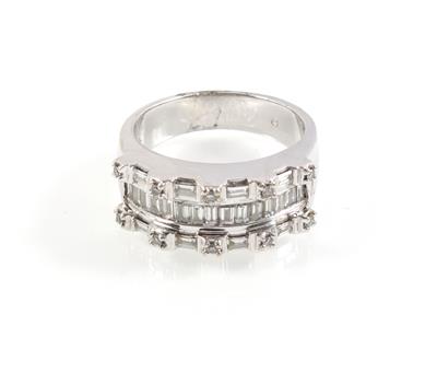 Diamantring zus. ca. 0,55 ct - Jewellery