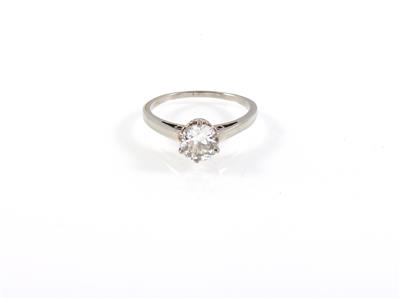 Altschliffbrillantsolitär ca.1 ct - Schmuck Onlineauktion