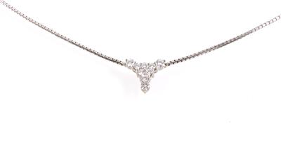 Brillant Collier zus. ca. 0,50 ct - Gioielli