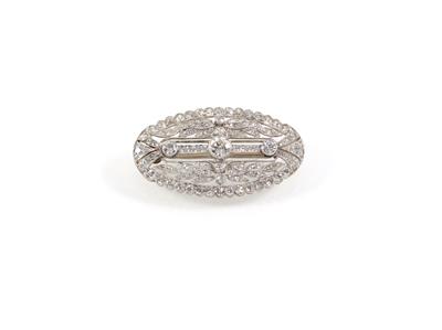 Diamantbrosche zus. ca. 2,20 ct - Jewellery