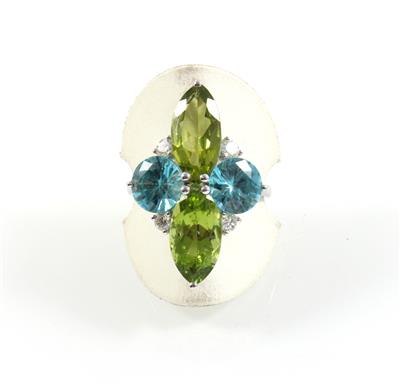 Zirkon Peridotring - Jewellery