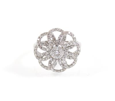 Brillantring zus. 0,90 ct - Schmuck Onlineauktion