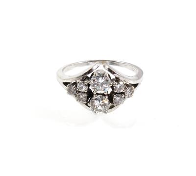 Brillantring zus. 1,07 ct - Gioielli