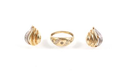 Achtkantdiamant Damenschmuckgarnitur - Jewellery