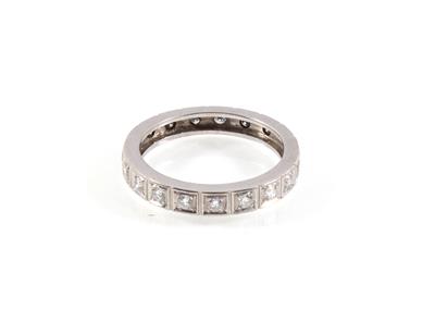 Brillantmemoryring zus. ca. 0,95 ct - Gioielli