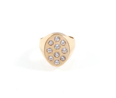 Brillantring zus. ca. 0,80 ct - Jewellery