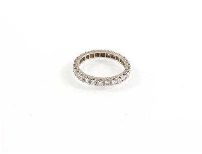 Brillantmemoryring zus. ca. 1,20 ct - Klenoty