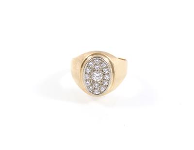 Brillantring zus. ca. 0,50 ct - Schmuck Onlineauktion