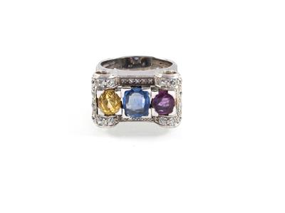 Diamant Saphirring - Jewellery