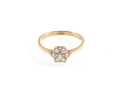 Brillantdamenring zus. ca. 0,50 ct - Schmuck Onlineauktion