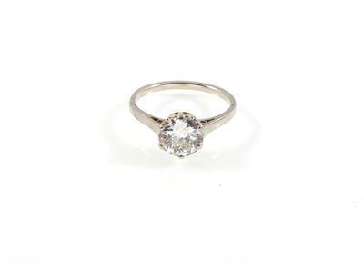 Brillantsolitär ca. 1,95 ct - Schmuck Onlineauktion