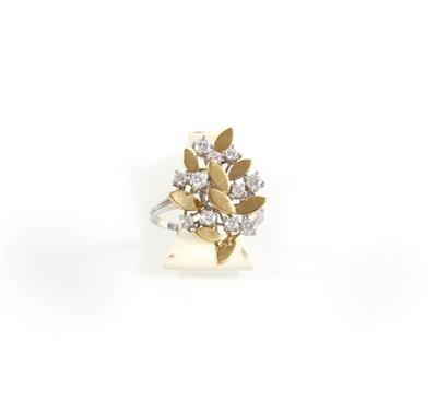 Brillantring zus. ca. 0,65 ct - Klenoty